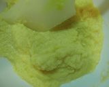 A picture of step 3 of Low-carb Mock Okara Pancakes.