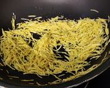 A picture of step 1 of Sago semiya kheer.