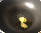 A picture of step 1 of Ragi Halwa.