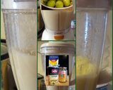 A picture of step 1 of AMIEs Prune-apple-banana Smoothie.