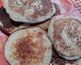 Foto del paso 4 de la receta: Pancakes de avena y manzana🍎😍❤
