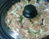 A picture of step 4 of Easy Shumai with a Frying Pan.