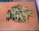 A picture of step 1 of Tofu and Cucumber Salad with Umeboshi-Sesame Dressing.
