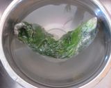 A picture of step 4 of 3 Minute Easy Boiled Spinach in the Microwave.
