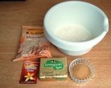 A picture of step 1 of Vanillekipferl German Sweets.