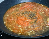 A picture of step 2 of Tofu Appetizer With Carrot Plum Sauce.