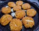 Foto del paso 4 de la receta: Hamburguesas de garbanzos y calabaza sin TACC