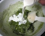 A picture of step 6 of Kuroneko-san's Green Tea and Cream Cheese Muffins.
