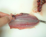 A picture of step 4 of Breaded and Deep Fried Sardines.