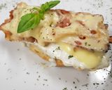 Foto del paso 7 de la receta Tosta de quesos, bacon y miel🧀🧀