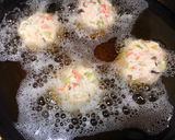 A picture of step 4 of Japanese Shrimp and Tofu fried Dumplings.