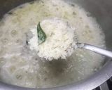 A picture of step 3 of Simply rice with karhi leaves.