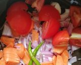 A picture of step 1 of ஆட்டுக்கால் சூப்.