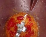 Foto del paso 2 de la receta Merluza en salsa de pimientos en MC