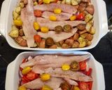 Foto del paso 5 de la receta: Merluza al horno con Papas Rústicas