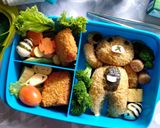 Foto langkah ke 5 dari resep Bento Teddy Bear.