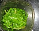 A picture of step 6 of Aloo Palak.