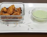 A picture of step 5 of TIKKAY WITH Chutney🔥❤.