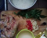 Gambar langkah 1 resipi Butter Milk Prawn.