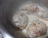 Foto del paso 7 de la receta: Pollo en salsa de queso y tropezones de verduras