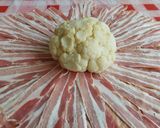 Baconös-fasírtos karfioltorta recept fázis 8 fotója