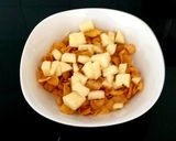 A picture of step 3 of My Cornflakes and Apple Healthy Breakfast.