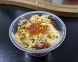 A picture of step 5 of Gulab jamun Trifle.