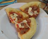 Foto langkah ke 9 dari resep Pizza Teflon Sederhana.
