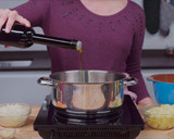 A picture of step 2 of Broccoli Chowder.