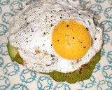 Foto del paso 7 de la receta: Gofre de verduras con huevo a la plancha