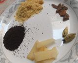 A picture of step 1 of Tandoori Tea.