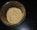 A picture of step 1 of Churma Galangal laddu.