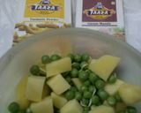 A picture of step 6 of Harabhara aloo matar.