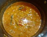 A picture of step 9 of Chana dal curry.