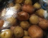 A picture of step 1 of Mashed Potato Salad with Hamburgers.