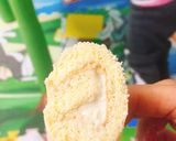 Hình bước làm 5 của món Bánh cuộn nhân custard chuối