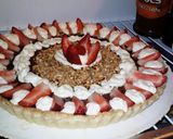 Foto del paso 6 de la receta: Tarta de chocolate con frutilla