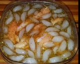 A picture of step 3 of Mike's Grilled BBQ Chicken Strips.