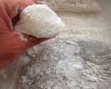 A picture of step 14 of Tri-color Habutai-style Mochi for Hanami or Girls' Day.