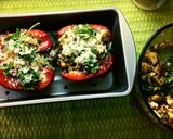 A picture of step 8 of Kate's Roasted, Stuffed Peppers.