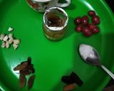 A picture of step 1 of Grapes pulao.