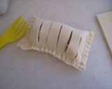A picture of step 5 of Caramel Banana Pie with Frozen Puff Pastry Sheets.