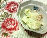 A picture of step 3 of Chikuwa and Avocado Tossed in Spicy Mayonnaise.