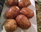 A picture of step 1 of Shepherd's Pie Twice Baked Potatoes.