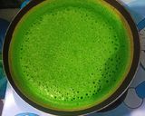 Foto langkah ke 6 dari resep MARTABAK MANIS (TERANG BULAN) PANDAN TEFLON ♥.