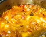 A picture of step 2 of Eggs Lahsa: Arabic Scrambled Eggs Breakfast.