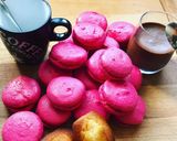 Une image de l'étape 5 de Macarons framboises.