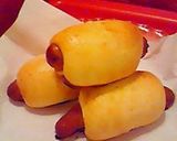 A picture of step 9 of 3-Ingredient Sausage Rolls (without proofing).
