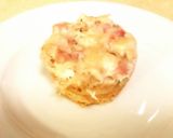 A picture of step 1 of Breakfast Cordon Bleu.