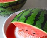 A picture of step 1 of Watermelon Milk.